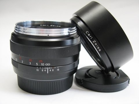 Carl Zeiss Planar T 50mmf1 4 Ze Canon Ef Youtube