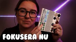 ASMR Fokusera på allt jag säger och du kommer somna 😴