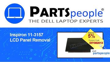 Dell Inspiron 11-3157 (P20T003) LCD Panel How-To Video Tutorial
