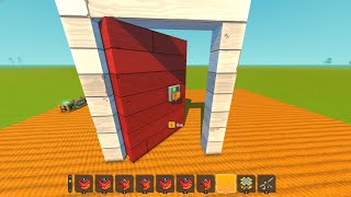 Scrap Mechanic how to make door