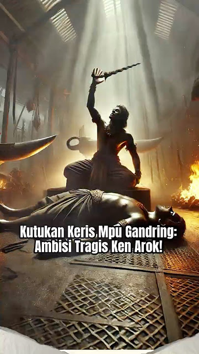 Keris Mpu Gandring: Ambisi Ken Arok yang Berakhir dengan Kutukan Maut! #singasari #kenarok