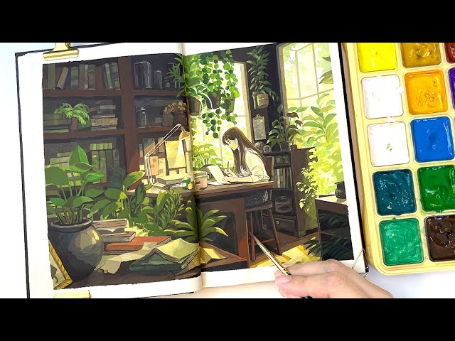 Painting with Gouche - Audiobook by ASMR Planet