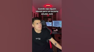 Quando falam para um iniciante estudar Java 😂 #shorts #programador #desenvolvedor