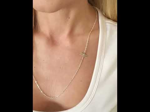 Melania Dragonfly Connector Bracelet Charm, Sterling Silver