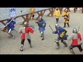 Fury and power of modern knights! Swords, axes and spears in the battles on Buhurt!