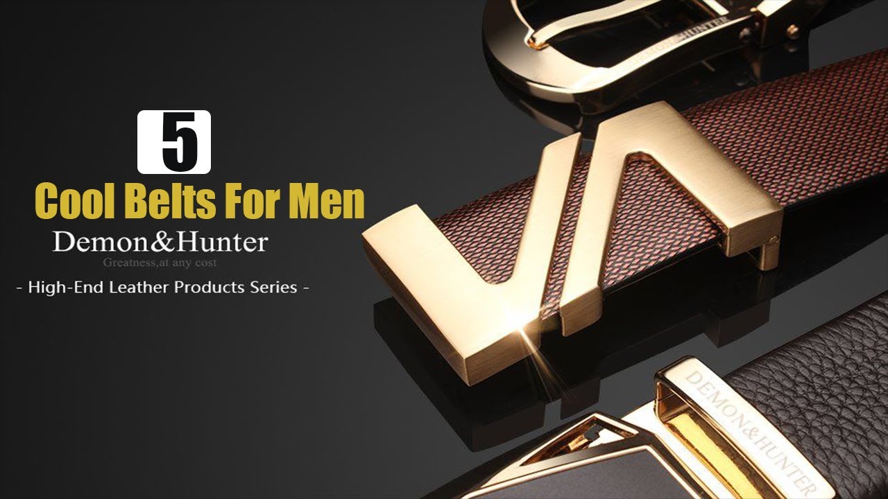 5 -Cool Belts For Men You Must See-2020 - YouTube