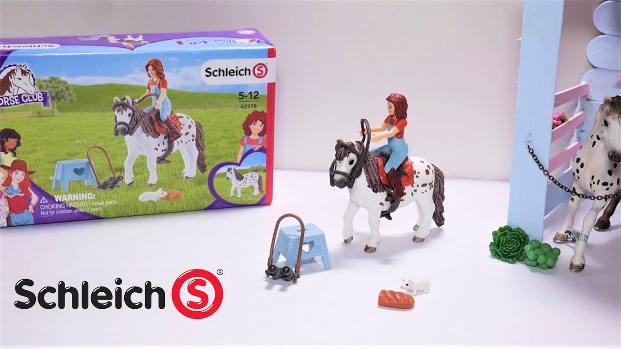 New Toy Action Figure Schleich Horse Club Mia & Spotty 