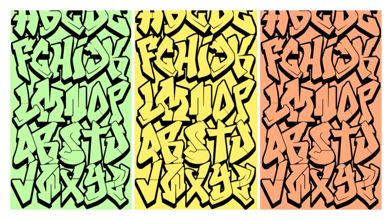 10 graffiti letters bubble wild tattoo printable savage cursive block arrow swag and king youtube