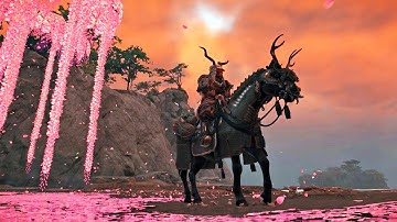 Ghost of Tsushima: Iki Island - Sarugami Build Perfect Combat - Lethal No Damage Gameplay