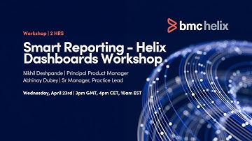 Webinar: Smart Reporting To Helix Dashboards