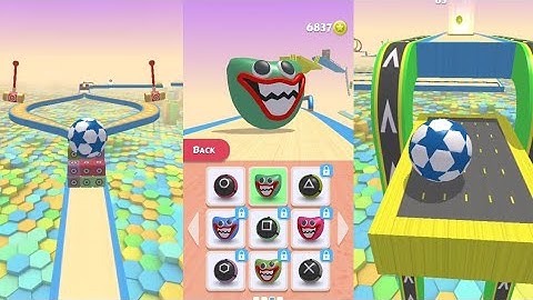 ACTION BALL GAME PLAY SPEED RUN, ANDROID MOBILE GAMEPLAY IOS GAMES-GOING BALLS - ROLLING BALL