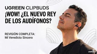 ¿Los mejores audífonos para entrenar y el día a día? 🏃♂️ A prueba los UGREEN ClipBuds (Open Ear)