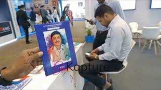 Digital Caricature Booth at National Interventional Council 2023 by GoKapture
