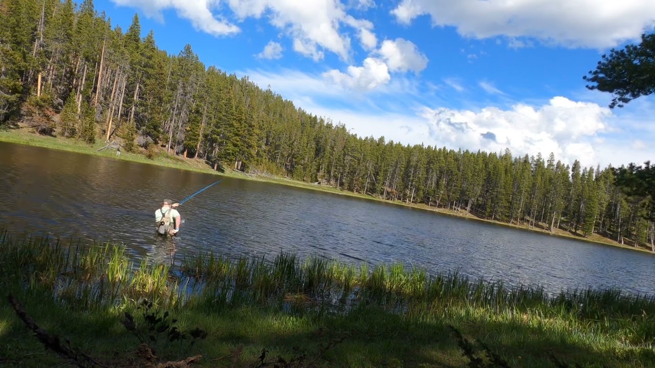 fishing in the Bighorn mountains