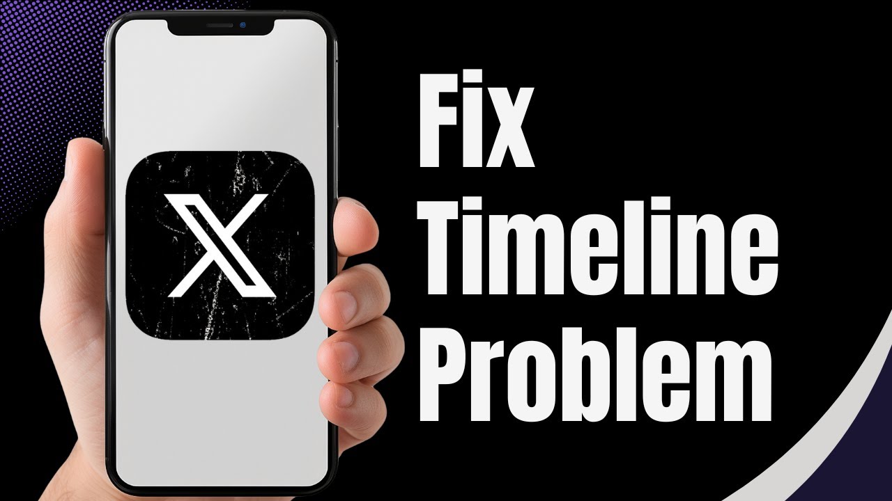 How To Fix And Solve X Twitter App Timeline | Easy Solution