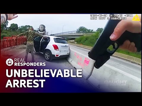 OFFICER FORCED TO FIRE IN LIFE-OR-DEATH TRAFFIC STOP | REAL RESPONDERS