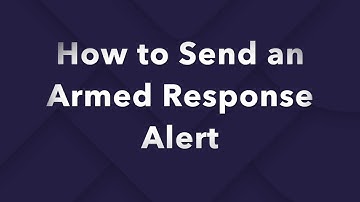 How to Trigger an Armed Response Alert – Predator’s new emergency response app