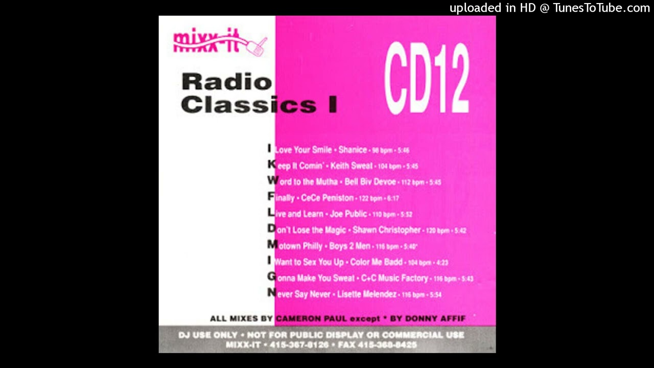 CeCe Peniston - Finally (Mixx-It Remix) (Mixx-It CD 12)