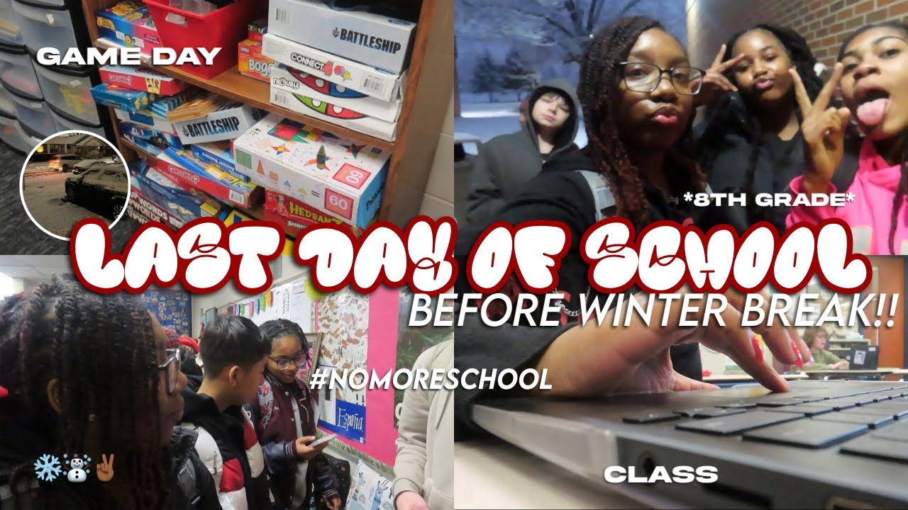 Last Day Before Winter Break Activities