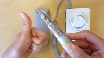 Foredom Portable Rotary Micromotor - changing accessories