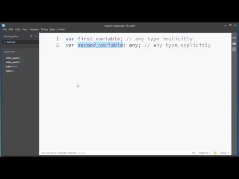 Any Type in TypeScript - TypeScript Tutorial