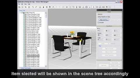 iClone 3DXchange4 Basic Lesson 5 - Single or Multiple Mesh Select