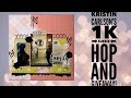 Kristin’s 1K Hop + Giveaway Scrapbook Process #437 “Family Visit”