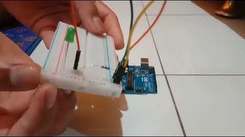 Cara menyalakan lampu led menggunakan arduino