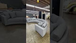 Huge curved sectional factory direct Your Space Furniture