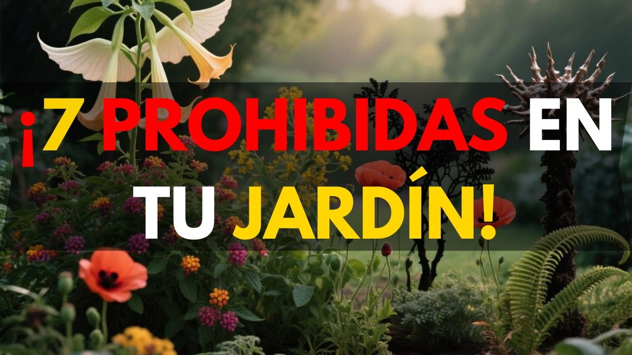 7 Plantas Que NUNCA Debes Cultivar en Tu Jardín... ¡La #4 Es ILEGAL!