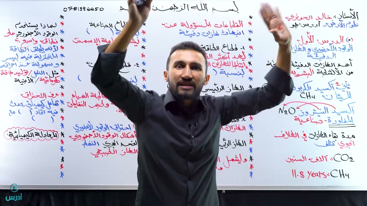 علوم الأرض (2008) - الوقود الأحفوري والغازات الدفيئة 2 