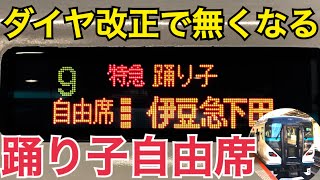 【ダイヤ改正で廃止】E257系踊り子の自由席に乗車！全車指定席化への準備も！　東京→横浜【新横浜プリンスホテル】