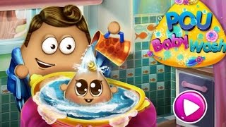 Pou Baby Wash - Baby Kids Games 2015 screenshot 2