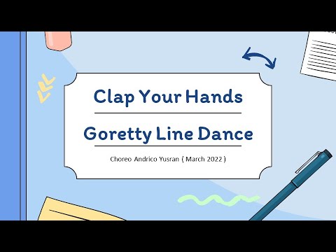 CLAP YOUR HANDS - LINE DANCE [ DEMO BY BE SMILE ] (2) - YouTube