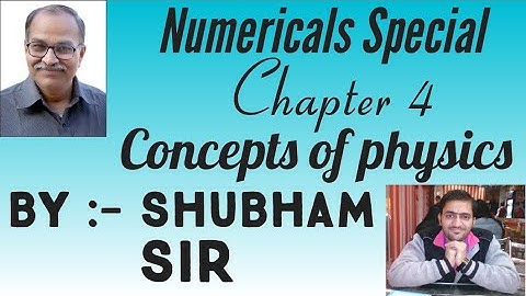 Lecture 18: Concepts of Physics by HC Verma(Part 1):C 4: The Forces : Topics 4.1 and 4.2