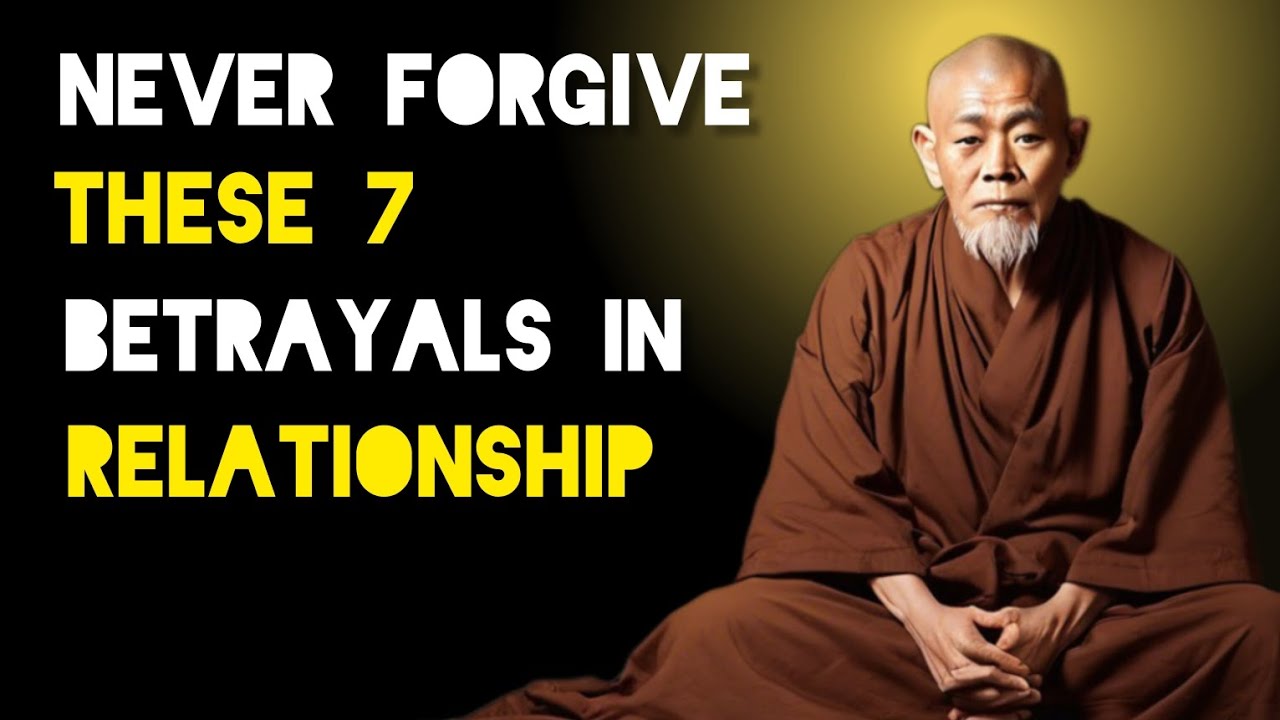 Never Forgive These 7 Betrays In Relationships - Zen And Buddhist Teachings.