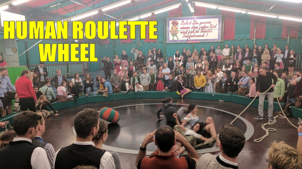 Teufelsrad OffRide Footage, Oktoberfest Human Roulette Wheel Non