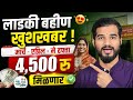 लाडक्या बहिणींना मार्च - एप्रिल - मे महिन्याचा हप्ता  | ladki bahin yojana march april may hafta