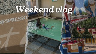 Weekend Vlog : Family Outing│Gold Reef City│Aqua Swimming Academy – Lesson│South African Youtuber