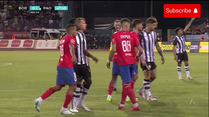 Banja luka Vs Paok 0-1