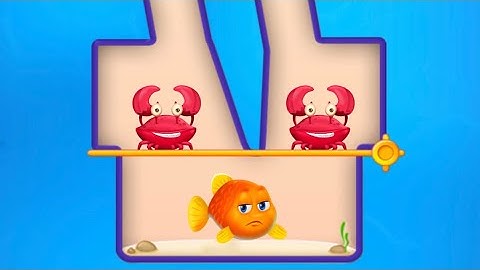 Save The Fish Pin - Puzzle Game All Levels Gameplay For Android, IOS Mobile Part: 8
