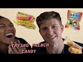 We Tried French Candy! *Very Weird* |Tara and Hunter|