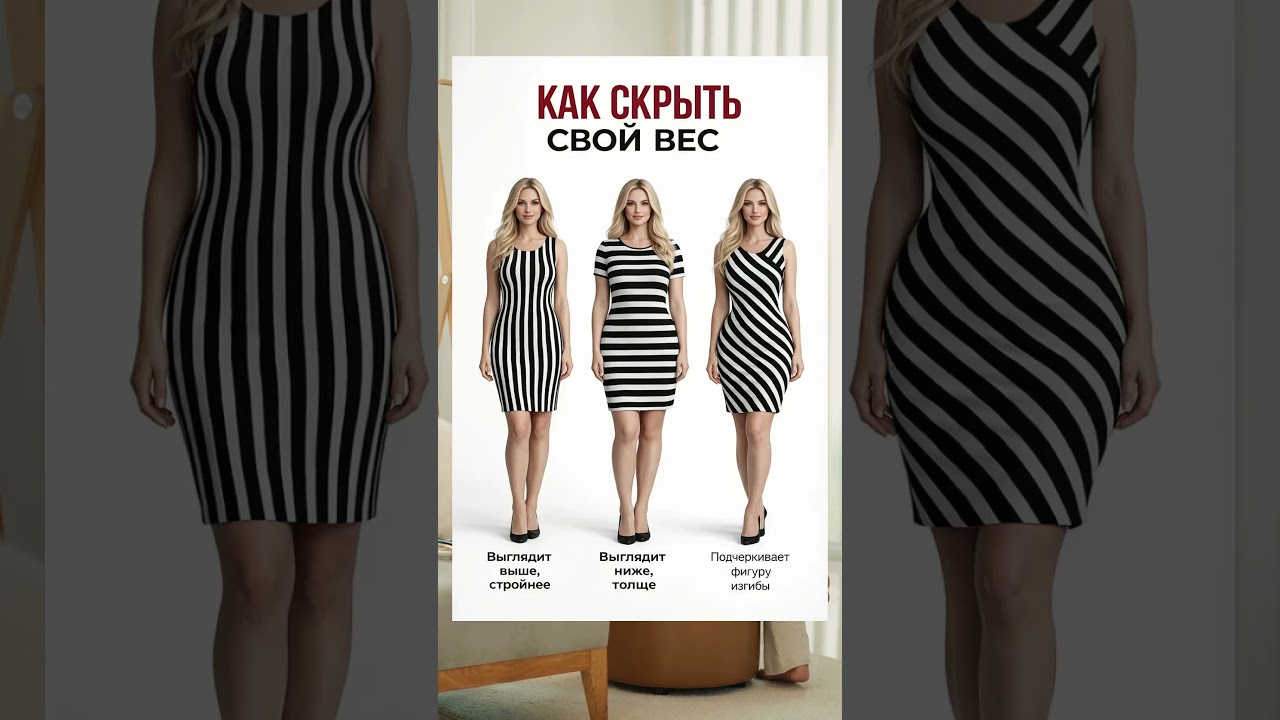 КАК СКРЫТЬ ВЕС С ПОМОЩЬЮ ОДЕЖДЫ 👗✨