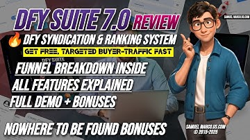 🔵 DFY SUITE 7.0 Review & Bonuses: DFY SUITE 7.0 Walkthrough + Demo + OTO 🔵 DFYSUITE 7.0 Review [NEW]