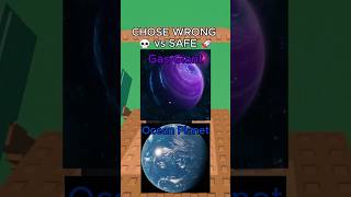 99% People Choose Wrong Planet 😳 Which One Did YOU Pick? #challenge#rant#survival#space#shorts