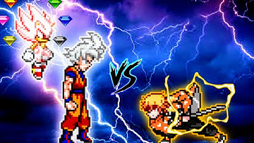 What !! | Goku DBS V3.5 OP & Sonic OP (all form) VS Zenitsu Chaos OP in Jump Force Mugen