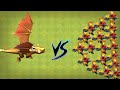 Golden Dragon / Boss Dragon vs DragonFamily | Clash of Clans | *All Max Dragons* | NoLimits