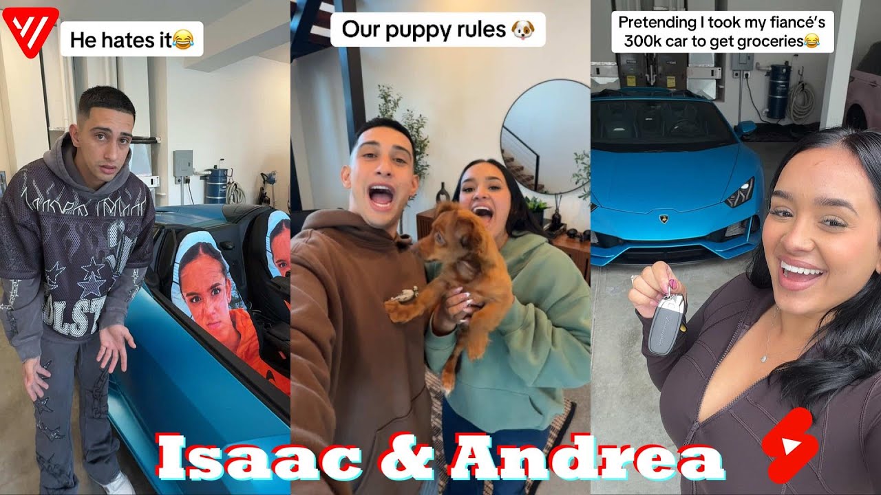 *1 Hour* New Andrea Lopez TikTok 2026  | Funny Isaac & Andrea Shorts 2026