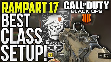 This RAMPART 17 Class MELTS in Black Ops 4... (COD BO4 Best Rampart Class Setup)
