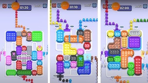 Sky Rush Traffic Puzzle - Level 150 - Level 151 - Level 152